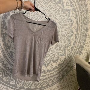 Aeropostale Short Sleeve V Neck